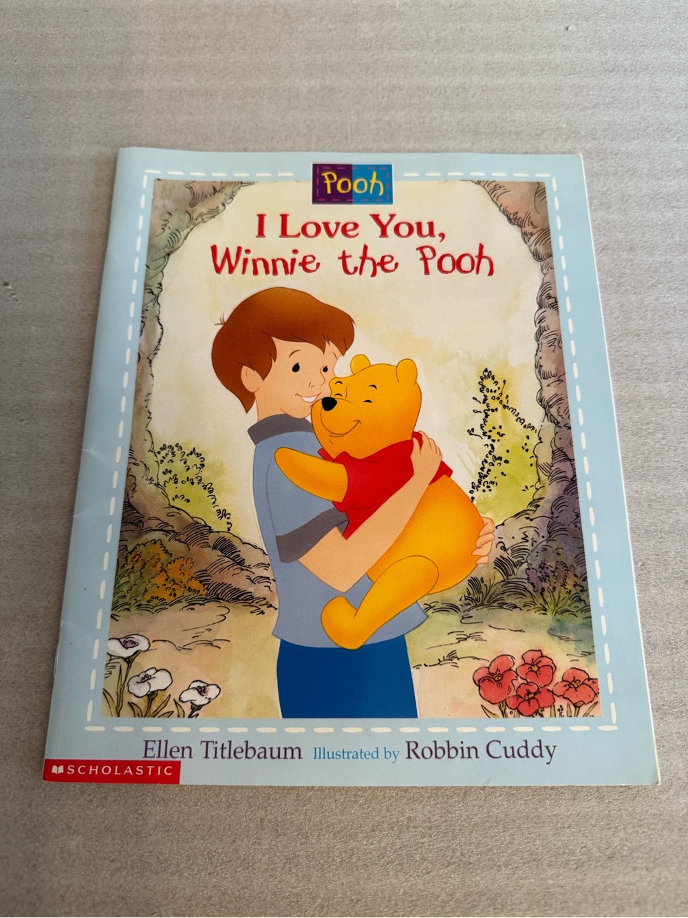 Vintage 1999 “I Love You, Winnie the Pooh” Book
